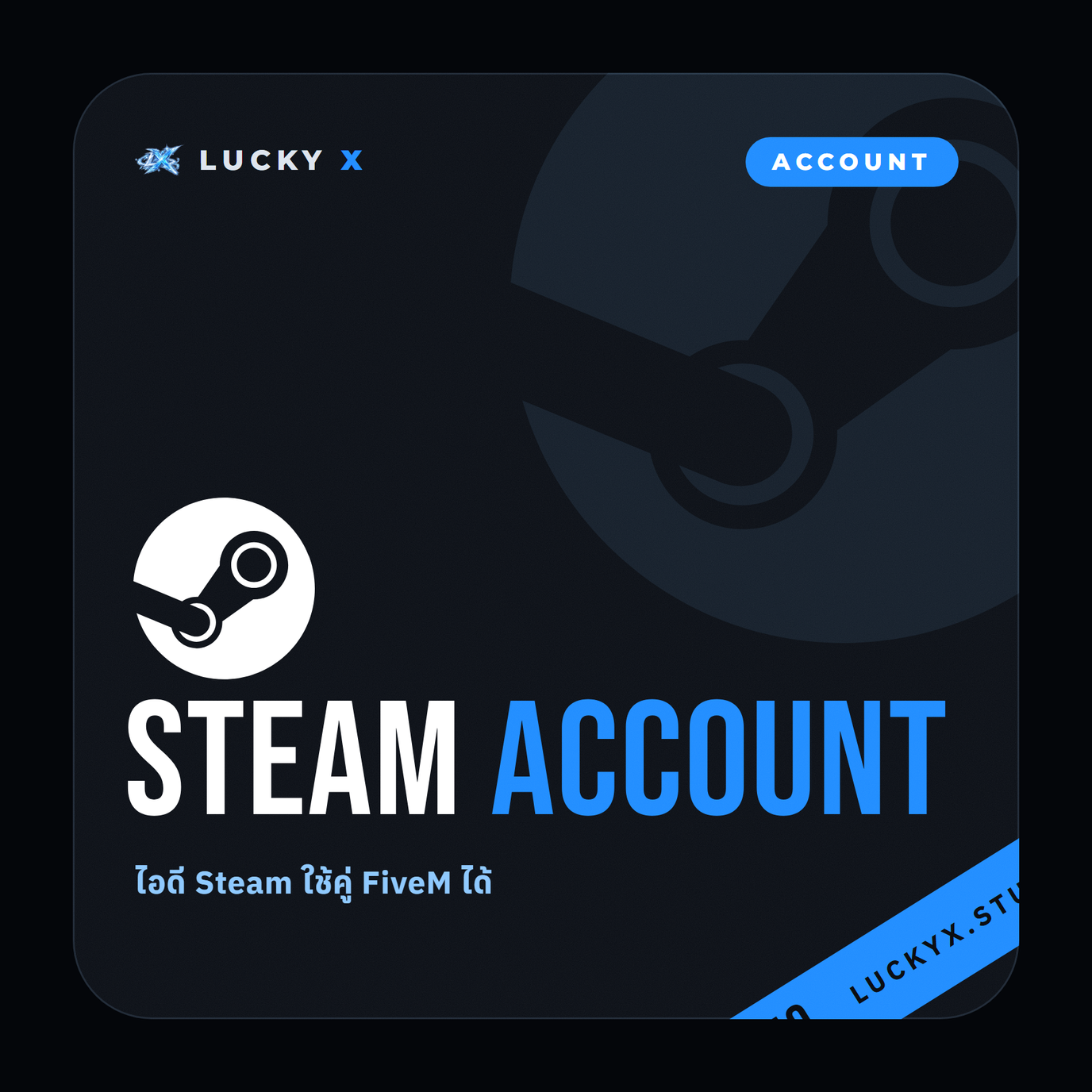ไอดี Steam (Steam Account)